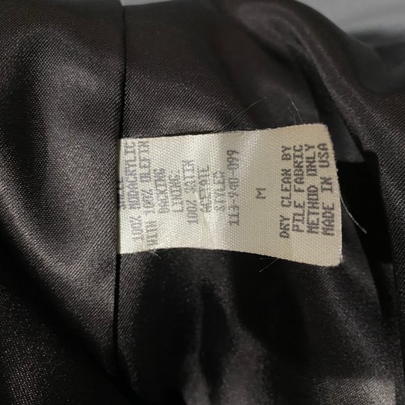 Chocolate Brown Faux Fur Crop Jacket Size M – Soft Fuzzy Zip Up Cozy Outerwear - Picture 13 of 16